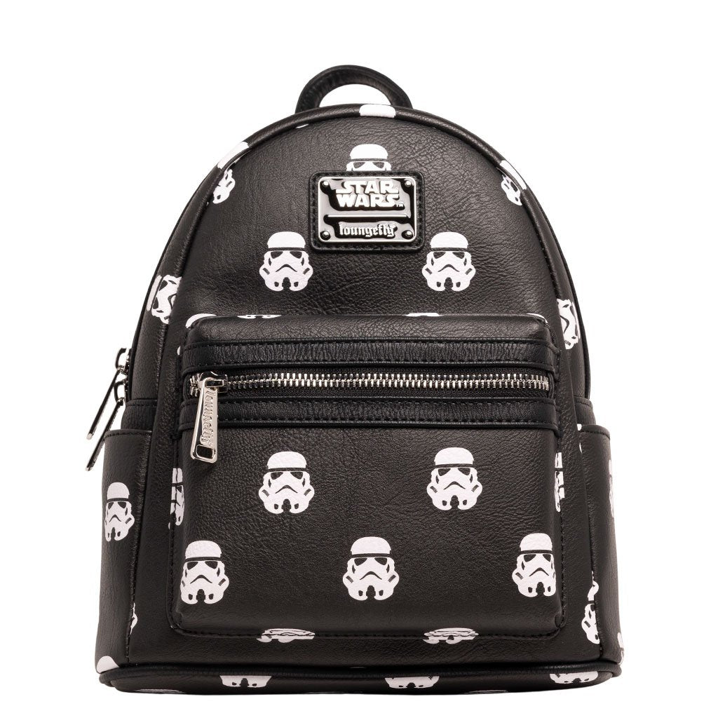 707 Street Exclusive - Loungefly Star Wars Stormtrooper Allover Print Mini Backpack - Front