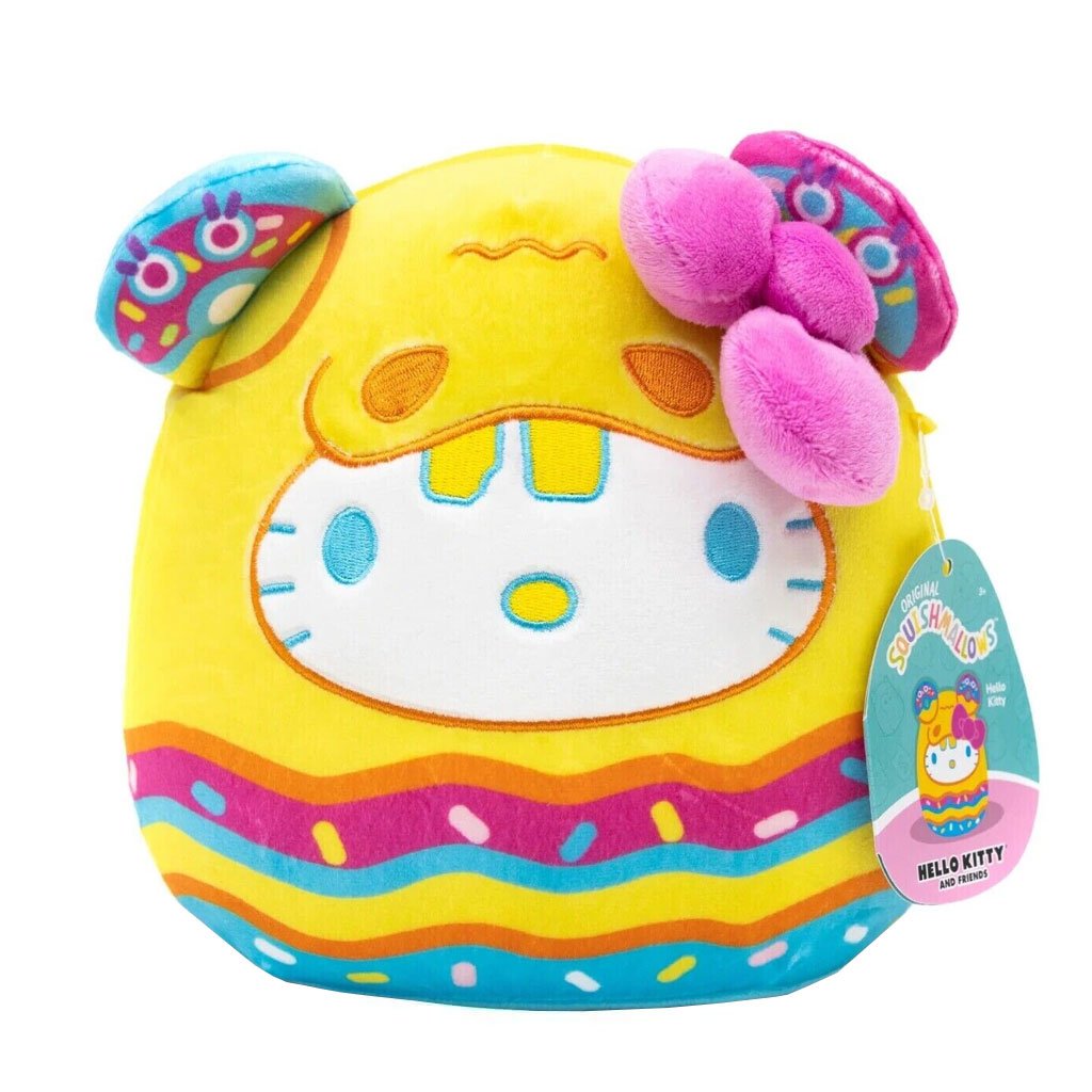 Squishmallows Sanrio 8" Hello Kitty Kaiju Style Plush Toy - Front
