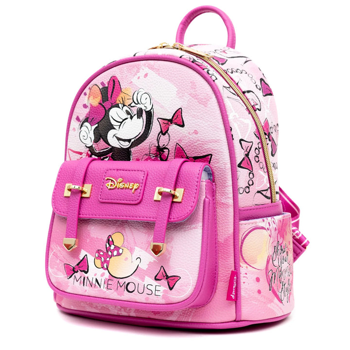 WondaPop Disney Minnie Mouse Mini Backpack - Alternate Side View