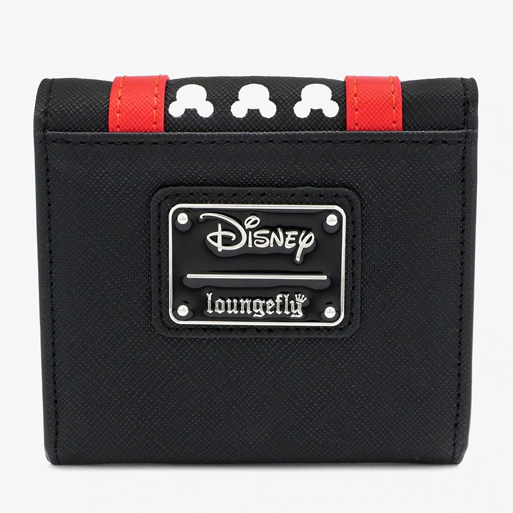 Loungefly x Disney Mickey Mouse Flap Mini Wallet - BACK