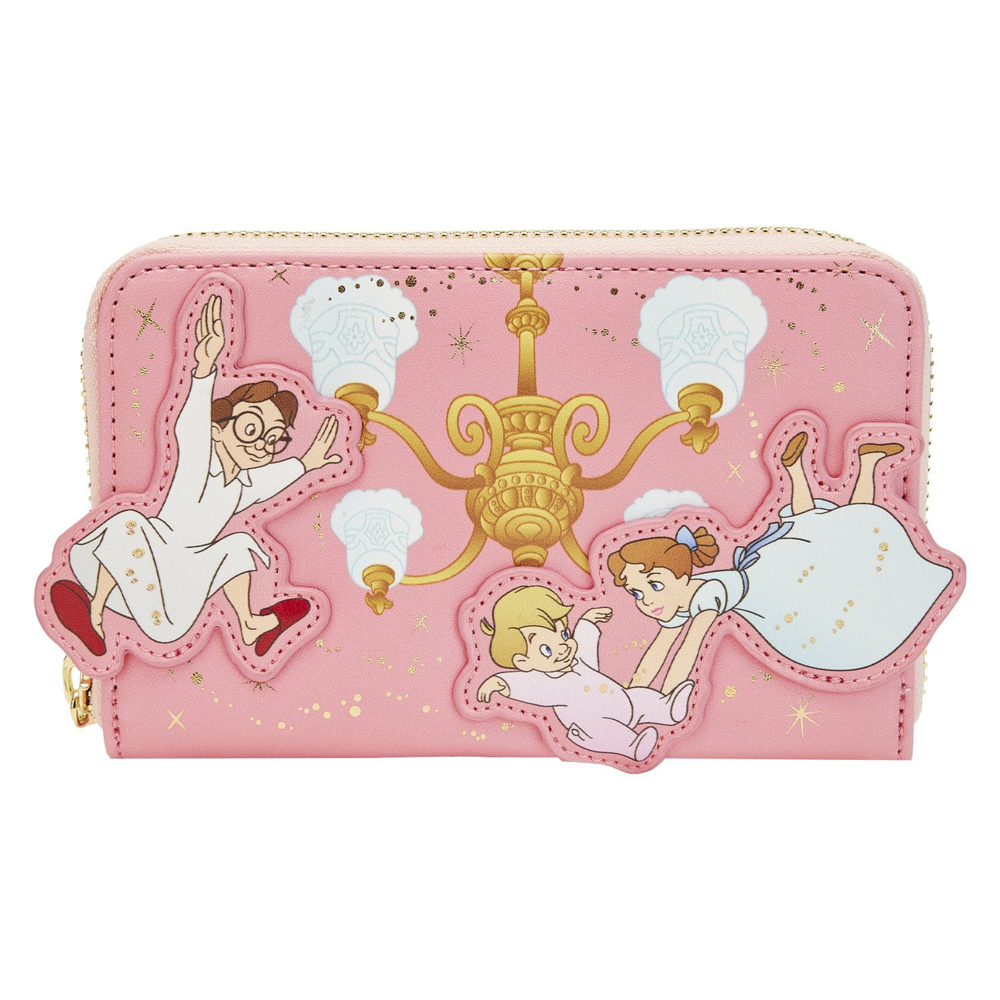 671803447356 - Loungefly Disney Peter Pan You Can Fly 70th Anniversary Zip-Around Wallet - Front