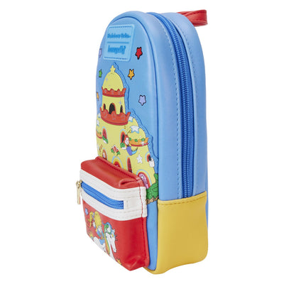 Loungefly Hallmark Rainbow Brite Castle Mini Backpack Pencil Case - Side View