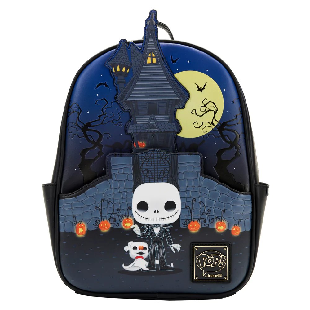 Funko Pop! by Loungefly Disney Nightmare Before Christmas Jack Skellington Mini Backpack - Front