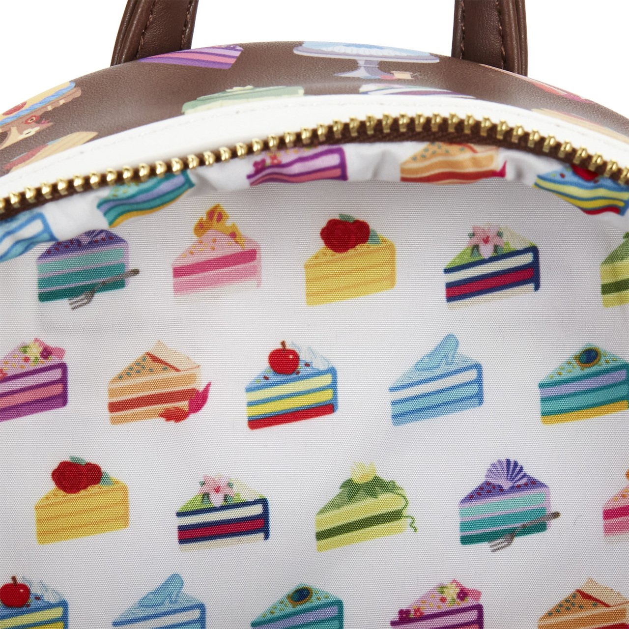 Loungefly Disney Princess Cakes Mini Backpack - Inside