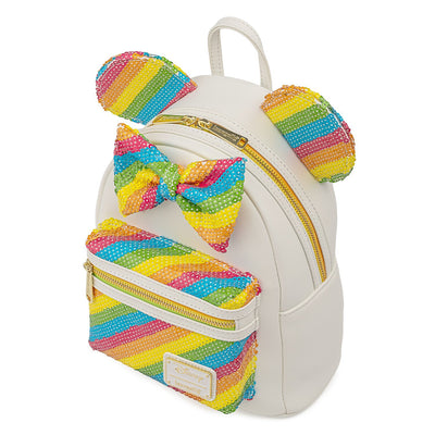 Disney Sequin Rainbow Minnie Mouse Mini Backpack