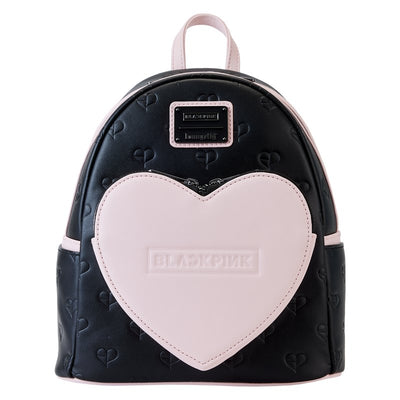 Loungefly Blackpink Allover Print Heart Mini Backpack - Front