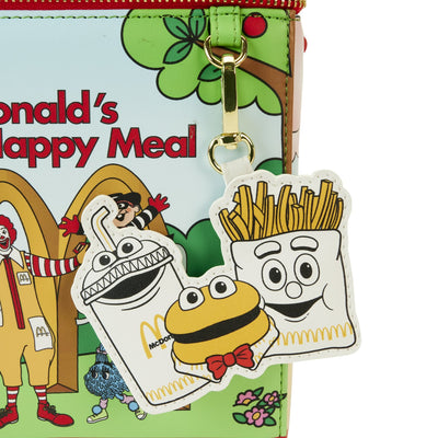 Loungefly McDonald's Vintage Happy Meal Crossbody - Charms