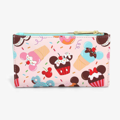 Loungefly Disney Mickey & Minnie Mouse Sweets Flap Wallet