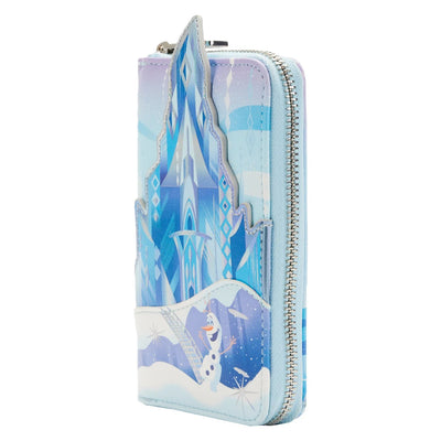 Loungefly Disney Frozen Princess Castle Zip-Around Wallet - Side