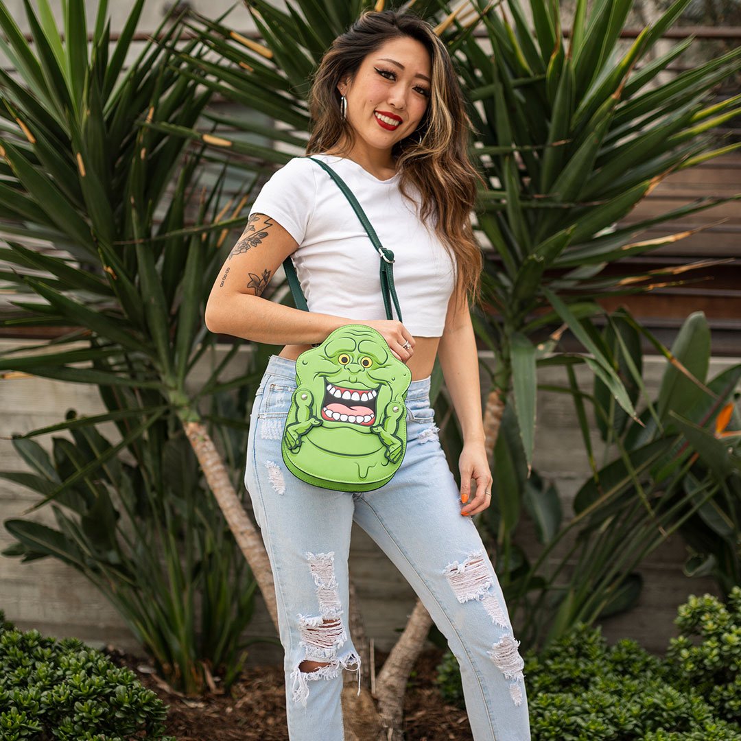 Loungefly Ghostbusters Slimer Convertible Backpack - IRL 02