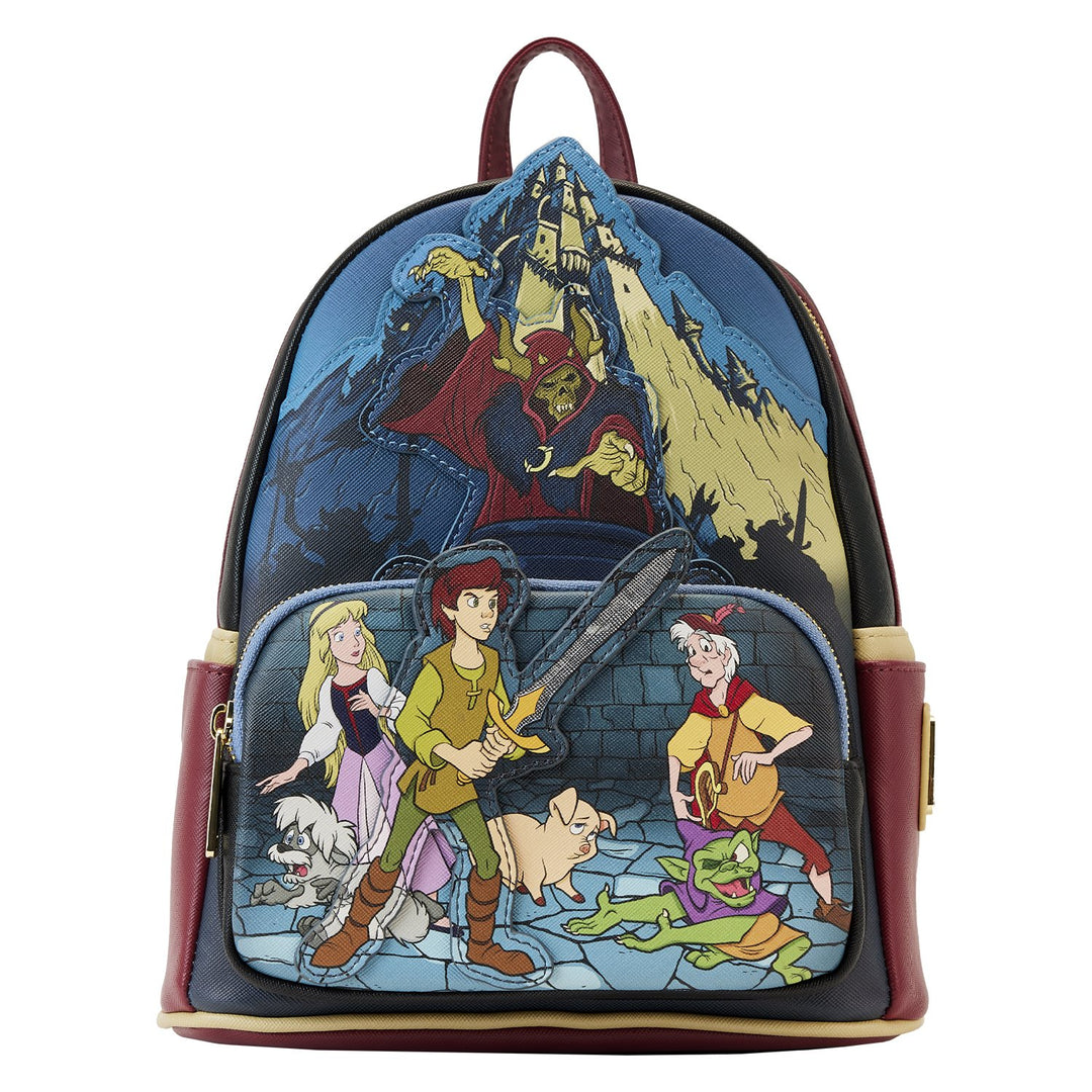 Loungefly Disney The Black Cauldron Mini Backpack - Front - 671803390669