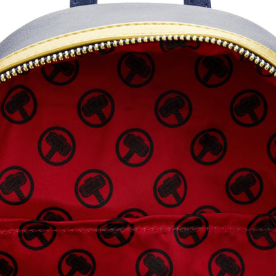 Loungefly Marvel Thor Love & Thunder Cosplay Mini Backpack - Interior