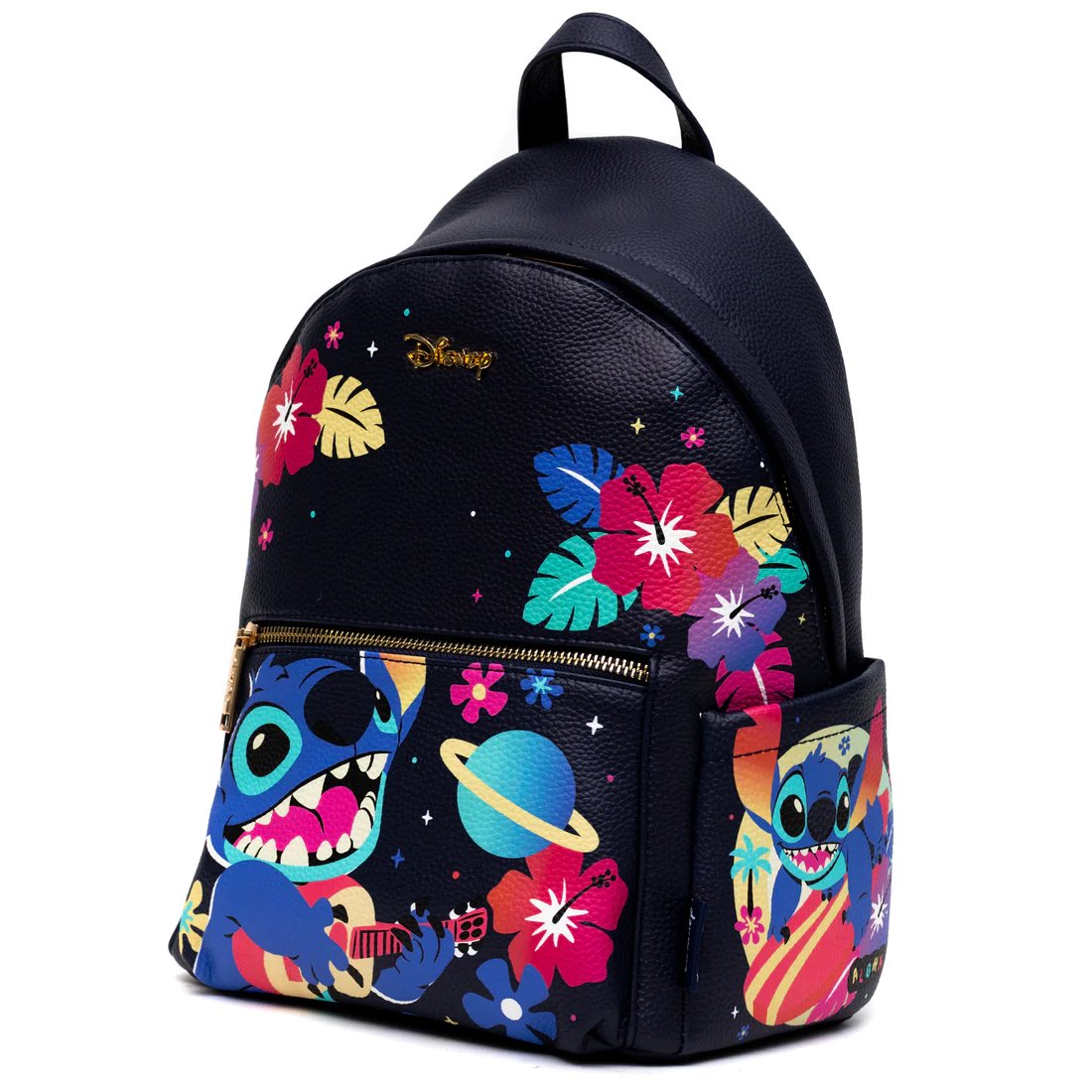 WondaPop High Fashion Disney Lilo and Stitch Mini Backpack - Alternate Side View