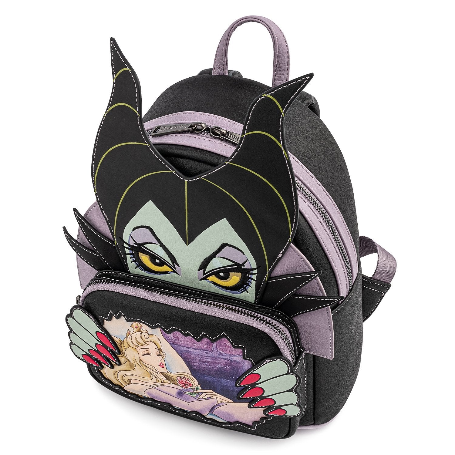 Loungefly Sleeping Beauty Maleficent Faerie Garden Mini Backpack NEW