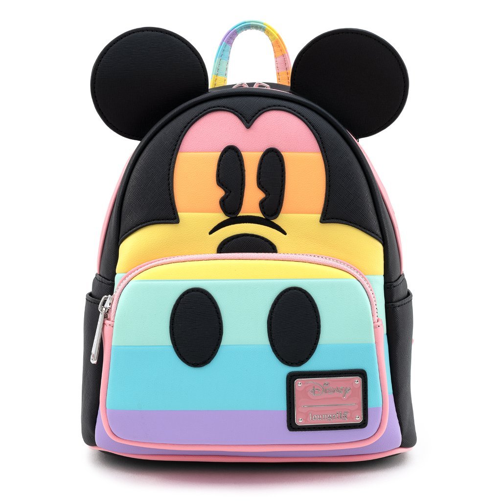 Disney Mickey Mouse Pastel Rainbow Cosplay Mini Backpack