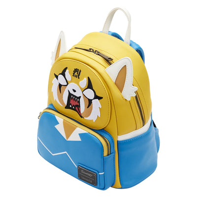 Loungefly Sanrio Aggretsuko Two Face Cosplay Mini Backpack - Top View