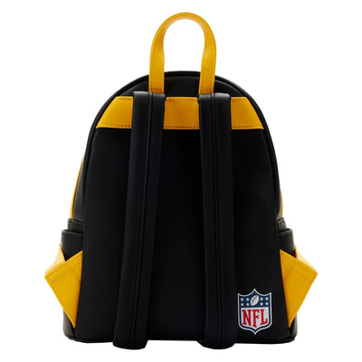 Loungefly NFL Pittsburg Steelers Patches Mini Backpack - Back