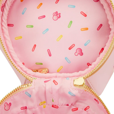 Stitch Shoppe by Loungefly Disney Minnie Soft Serve Ice Cream Crossbody Bag - Interior Lining - 671803421424