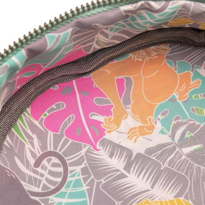 707 Street Exclusive - Loungefly Disney Jungle Book Friends Mini Backpack - Interior Lining