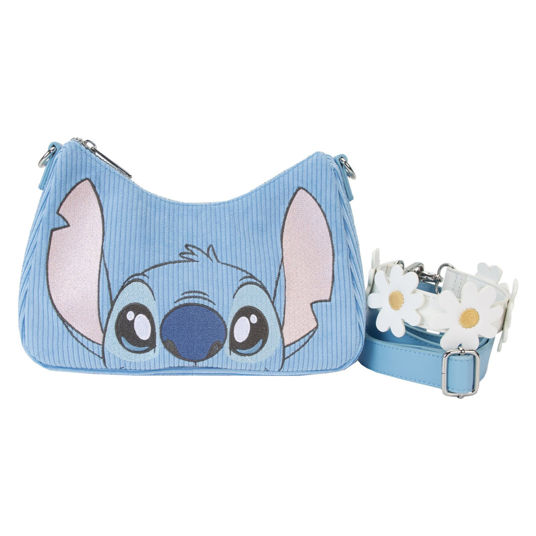 Loungefly Disney Lilo and Stitch Springtime Stitch Daisy Handle Crossbody - Front