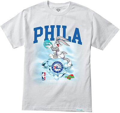 Space Jam x NBA Philadelphia 76ers Short Sleeve T-Shirt