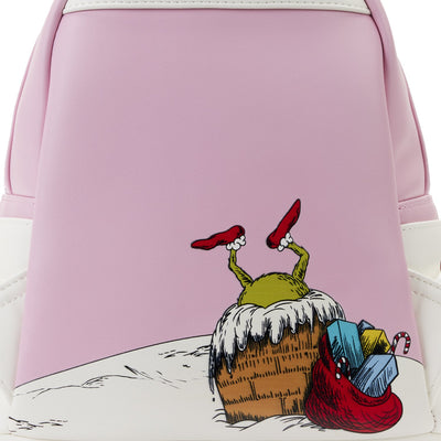 Loungefly Dr Seuss Lenticular Scene Mini Backpack - Back Print