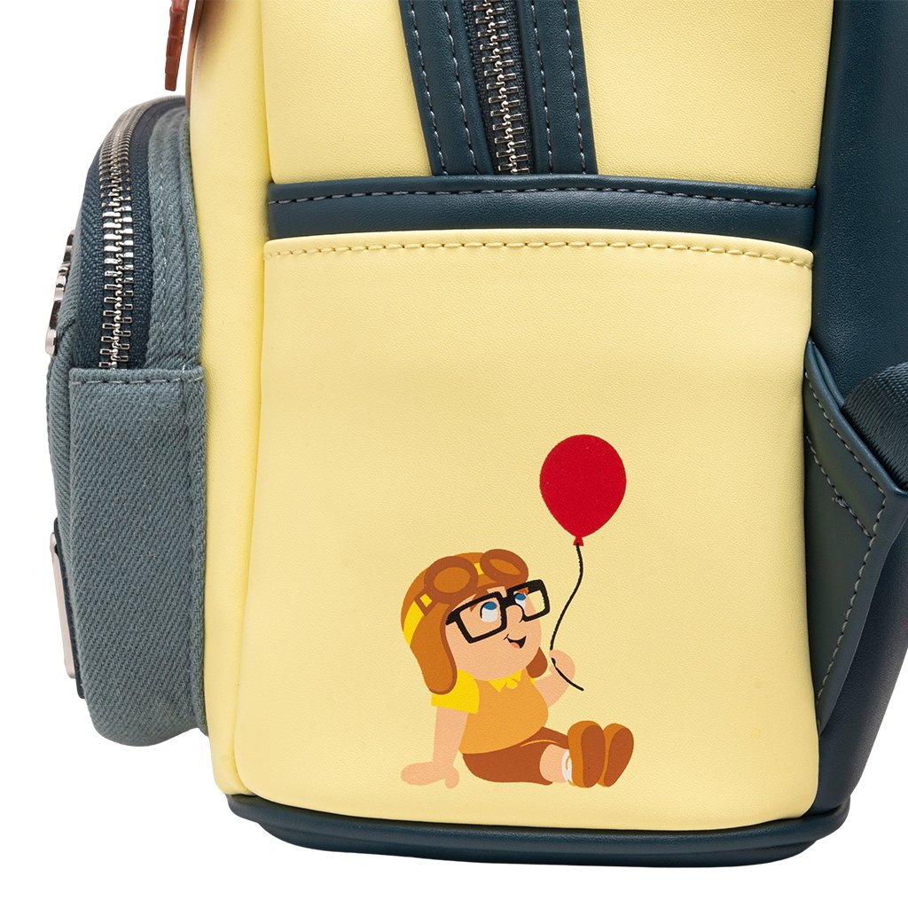 707 Street Exclusive - Loungefly Disney Pixar Up Young Ellie Cosplay Mini Backpack - Right Side - 671803437197