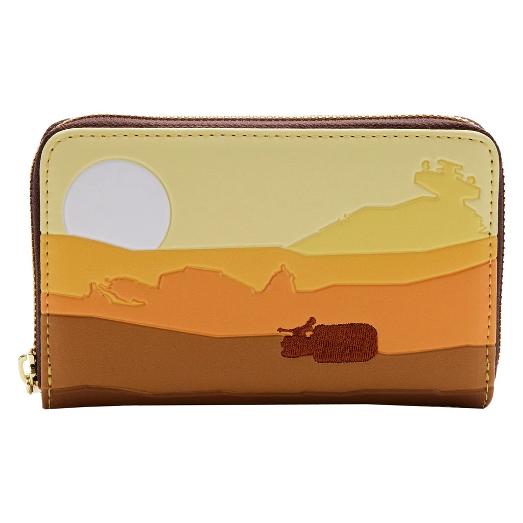 Loungefly Star Wars Lands Jakku Wallet - Front