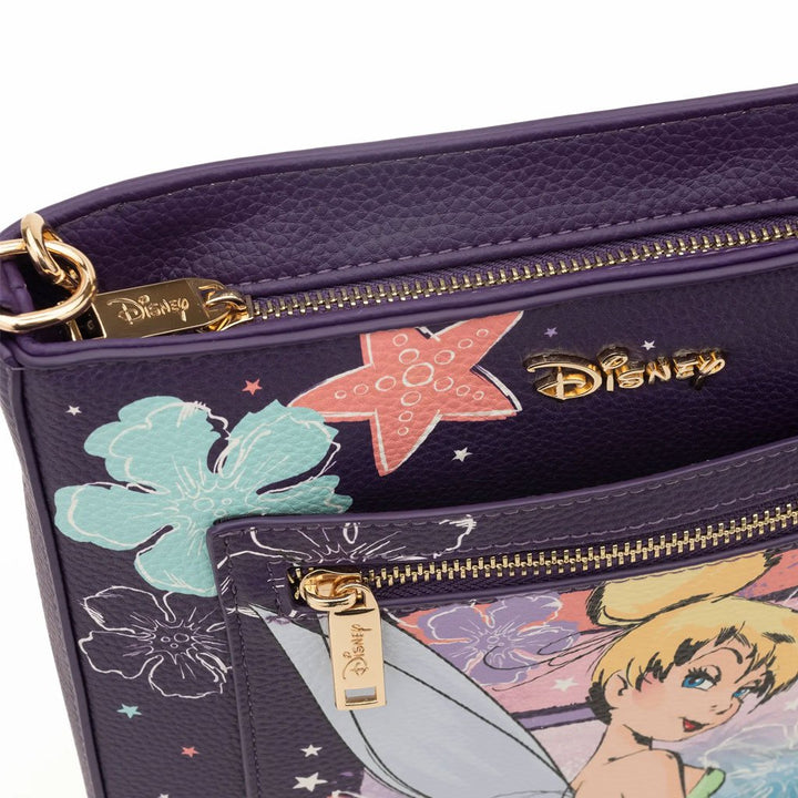 WondaPop Designer Series Disney Peter Pan Tinkerbell Crossbody - Top View