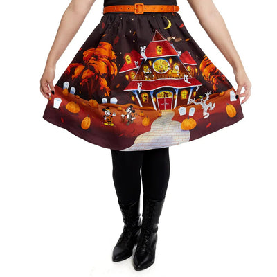Stitch Shoppe by Loungefly Disney Haunted House Allison Dress - Model Open Dress