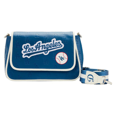 Loungefly MLB Los Angeles Dodgers Patches Crossbody - Front