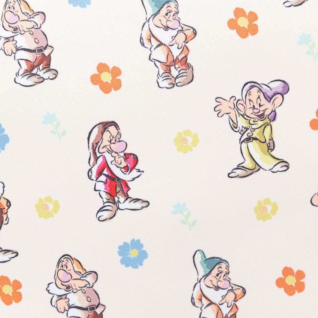 707 Street Exclusive - Loungefly Disney Snow White and the Seven Dwarfs Blue Mini Backpack - Allover Print