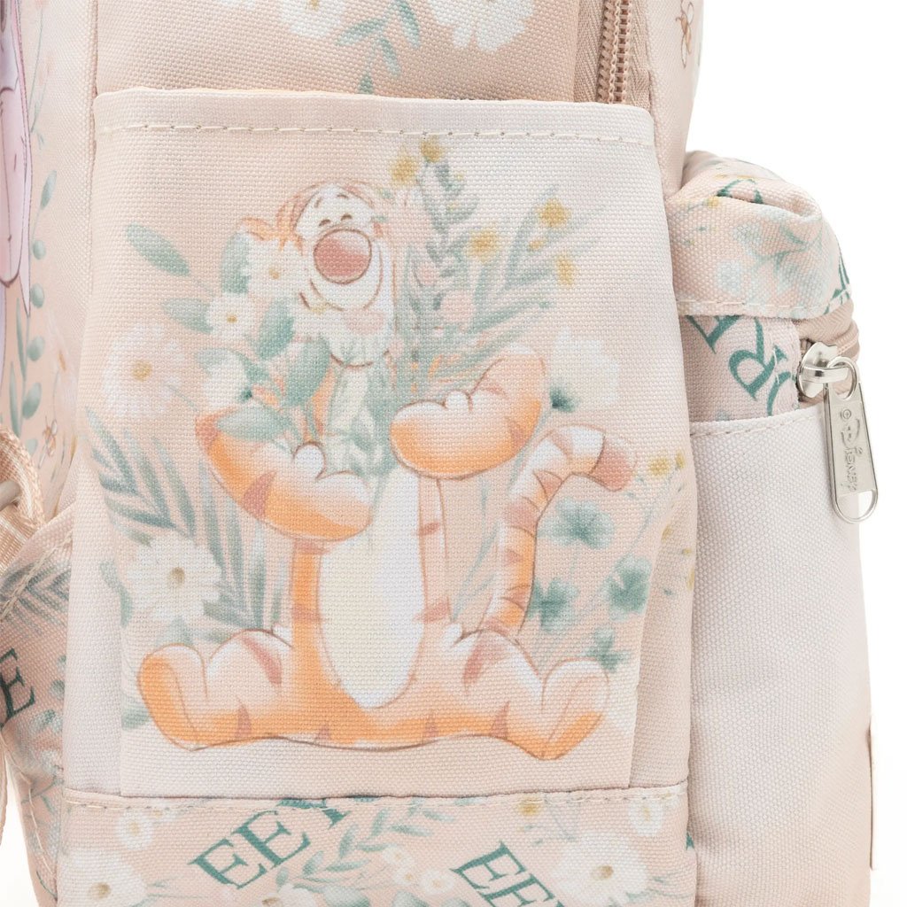 WondaPop Disney Winnie the Pooh Eeyore Pastel 13" Nylon Mini Backpack - Side View