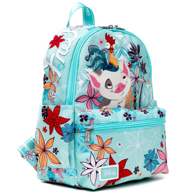 WondaPop Disney Moana Pua and Hei Hei Nylon Mini Backpack - Side View