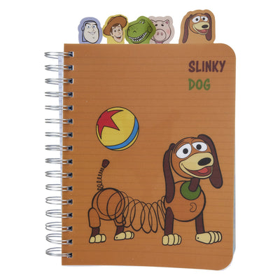 Loungefly Pixar Toy Story Toy Box Tab Notebook - Slinky Tab