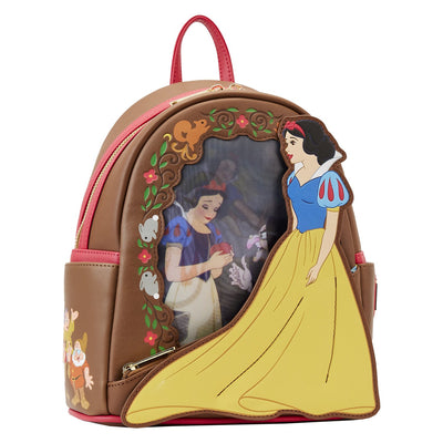 Loungefly Disney Snow White Lenticular Princess Series Mini Backpack - Lenticular View - 671803391956