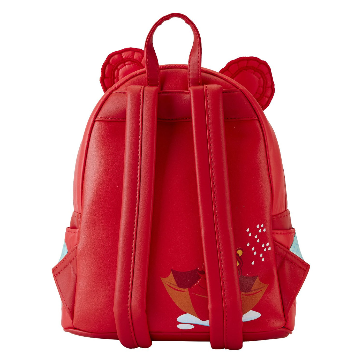 Loungefly Disney Winnie the Pooh Puffer Jacket Cosplay Mini Backpack - Back