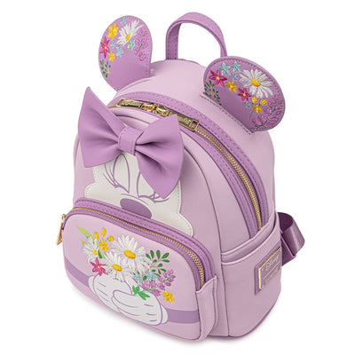 Disney Minnie Holding Flowers Mini Backpack