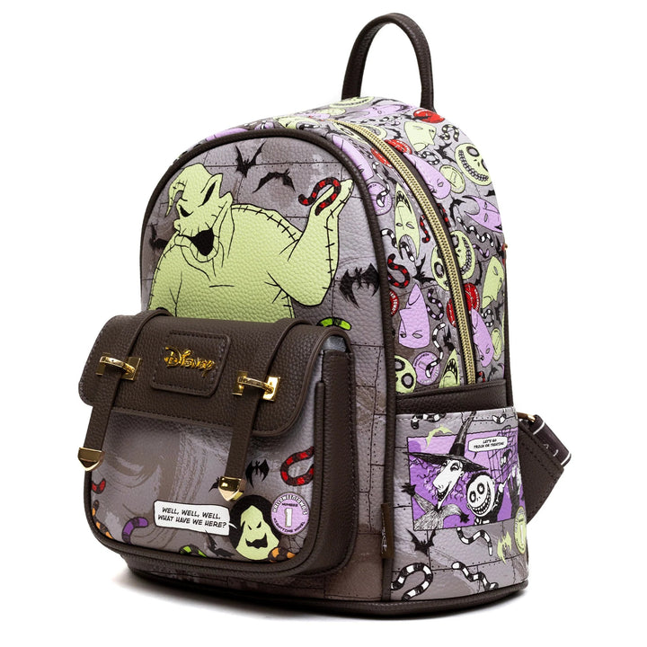 WondaPop Disney Nightmare Before Christmas Oogie Boogie Comic Mini Backpack - Alternate SIde View
