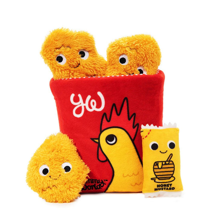 Kidrobot Yummy World 16" Camille The Yummy Meal XL Plush Toy - Nuggets