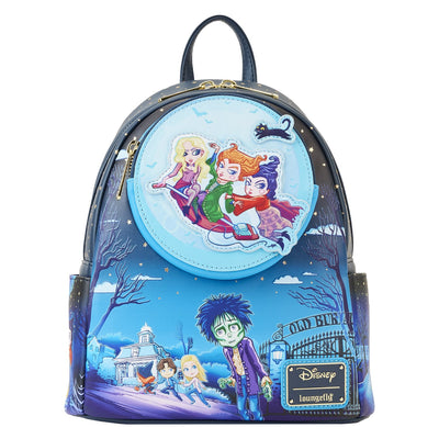 Loungefly Disney Hocus Pocus Poster Mini Backpack - Front