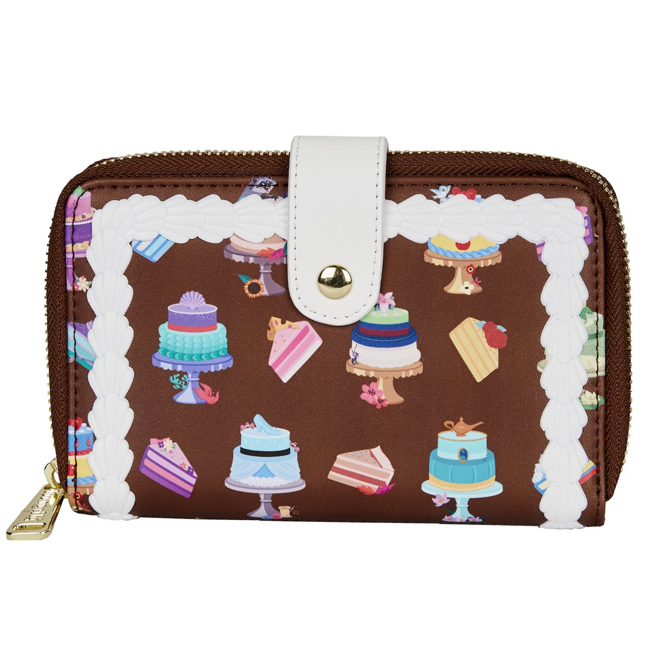 Loungefly Disney Princess Cakes Zip-Around Wallet - Back