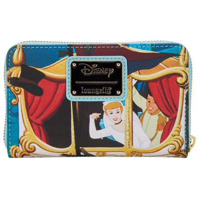 Loungefly Disney Cinderella Princess Scene Zip-Around Wallet - Back