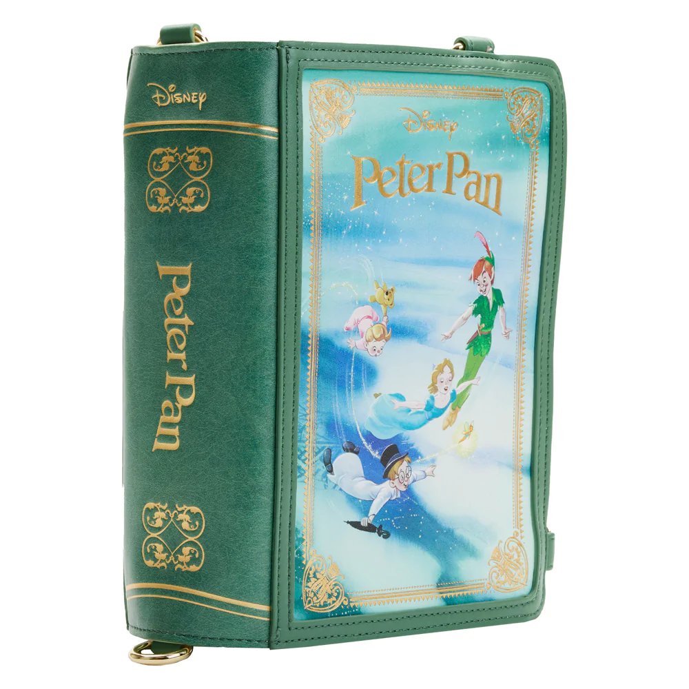 Loungefly Disney Peter Pan Book Series Convertible Backpack - Side View