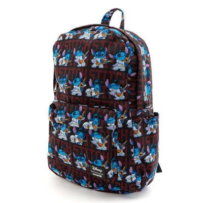Loungefly Disney Lilo and Stitch Elvis Stitch All-Over-Print Nylon Backpack