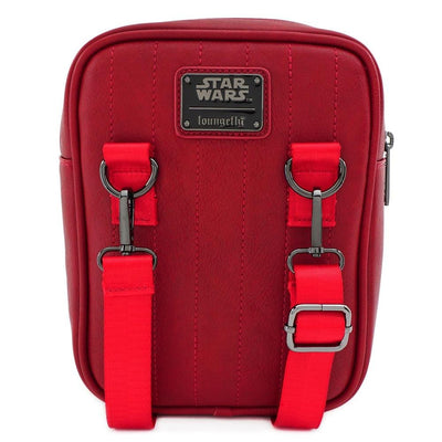 LOUNGEFLY X STAR WARS RED SITH TROOPER CROSSBODY BAG - BACK