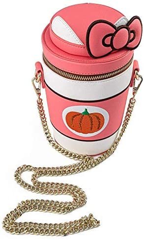 Sanrio Hello Kitty Pumpkin Spice Kitty Cup Crossbody