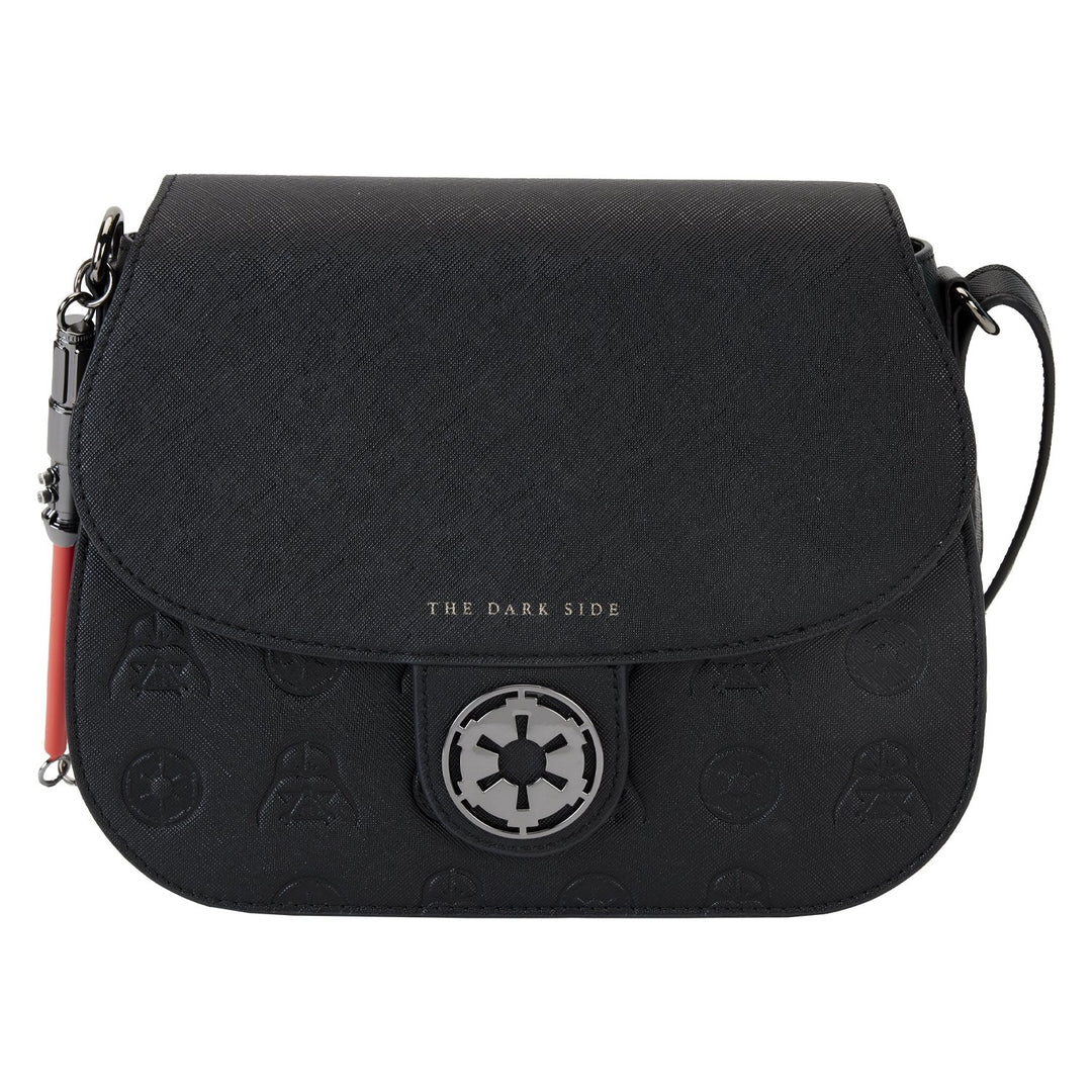 Loungefly Star Wars Dark Side Saber Strap Crossbody - Front
