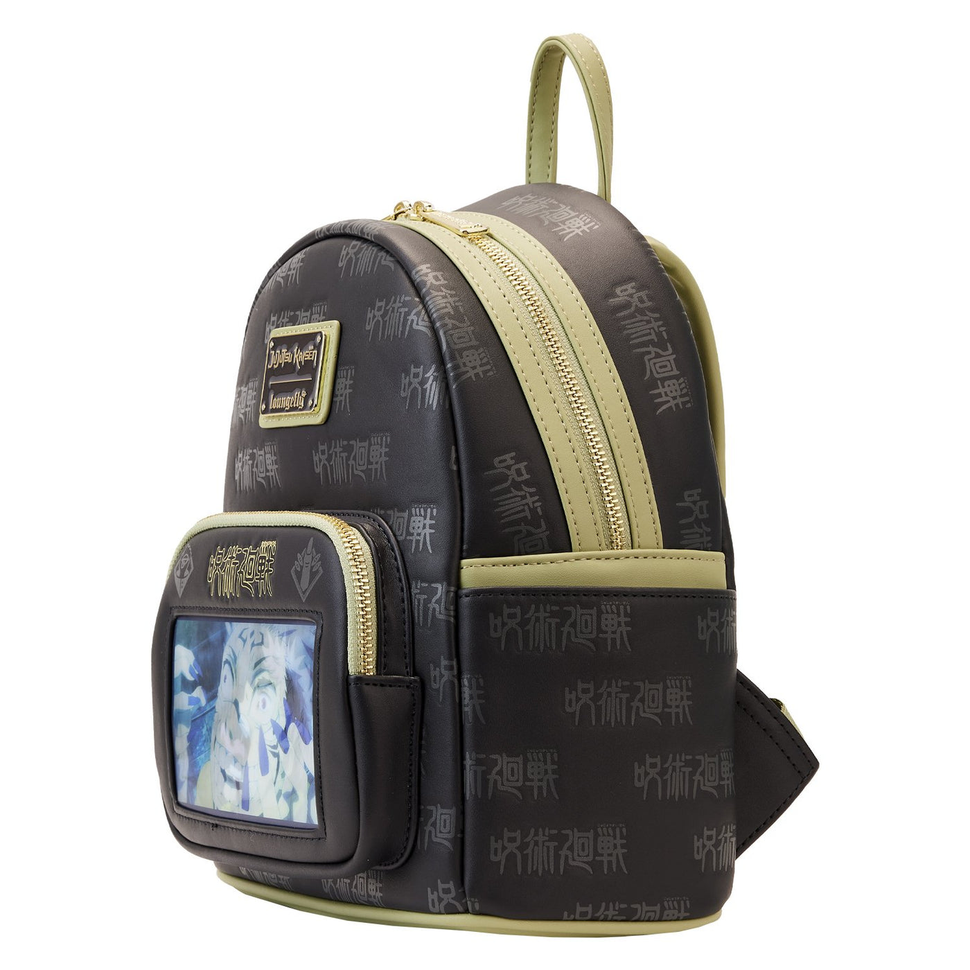 671803394315 - Loungefly Jujutsu Kaisen Becoming Sakuna Mini Backpack - Side View