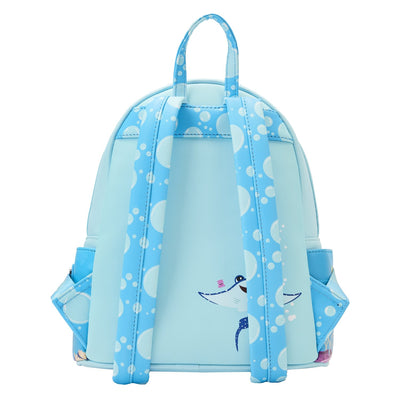 671803451407 - Loungefly Disney Finding Nemo 20th Anniversary Bubble Pockets Mini Backpack - Back